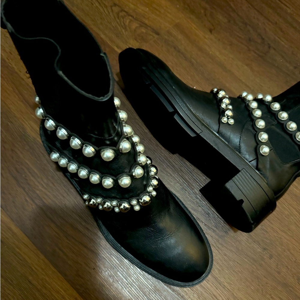 Zara Boots size 10-1/2 - Picture 4 of 15